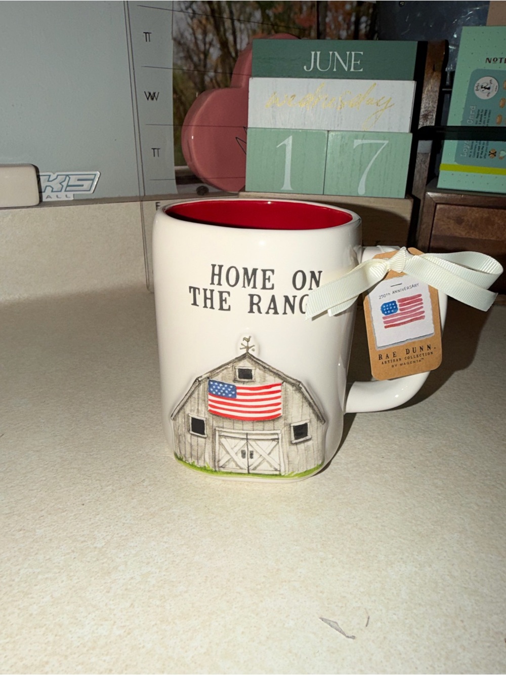 Rae dunn home on the range mug